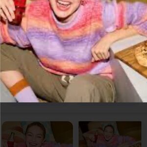 XiRENA Multicolor Striped Sweater